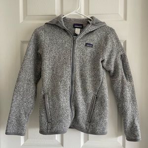 XS Patagonia better sweater full zip up fleece jacket with hood